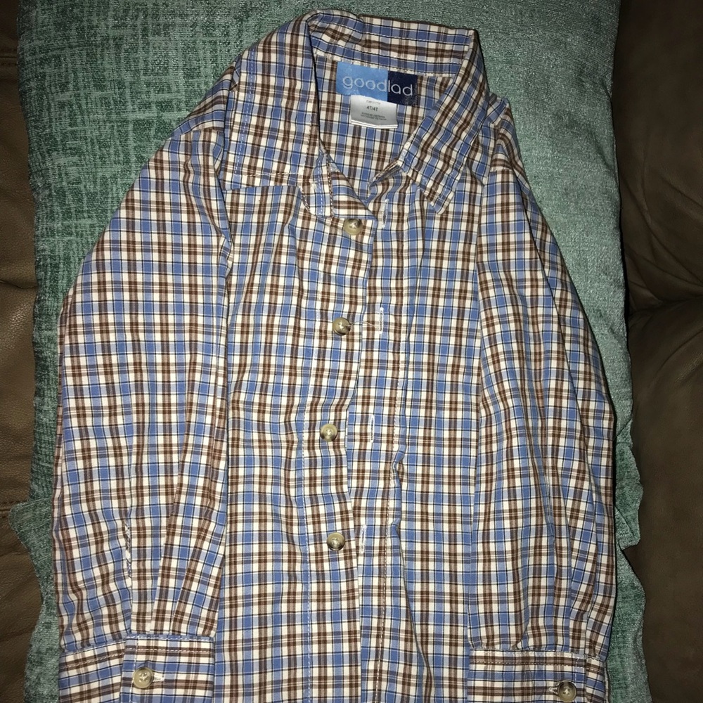 Toddler boy button down